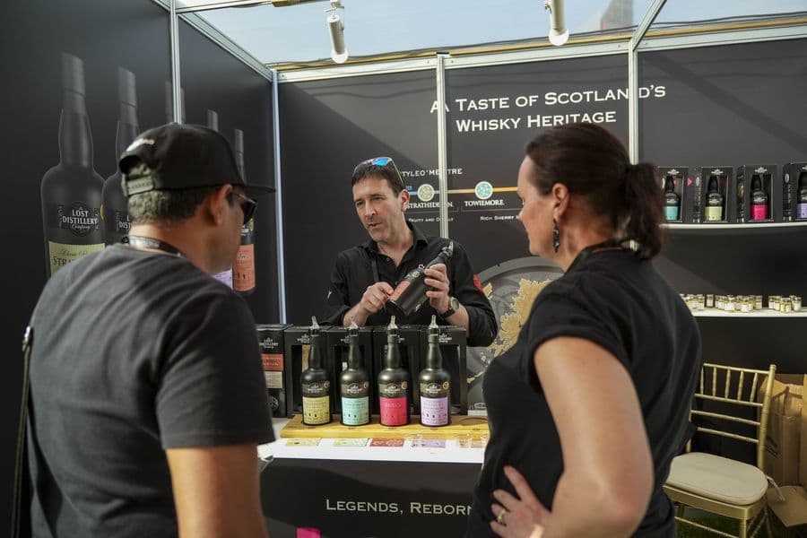A Taste of Scotland’s Whisky Heritage stand